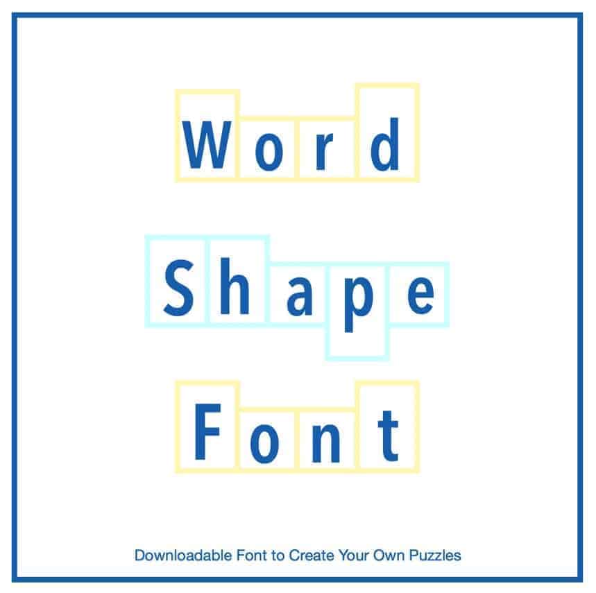 word open font box